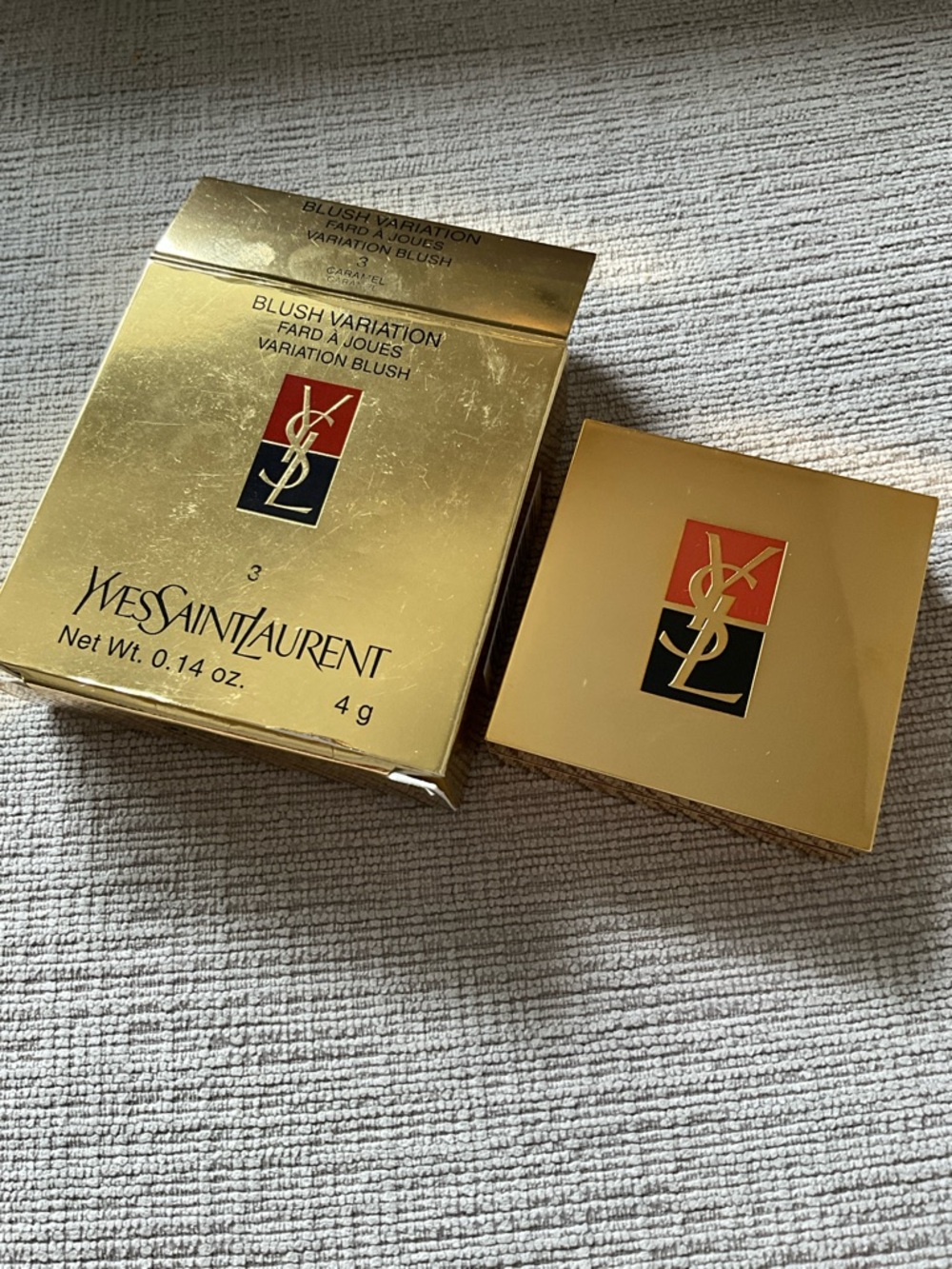YSL Yves Saint Laurent Blush Variation Carmel 3 Discontinued - Picture 7 of 8